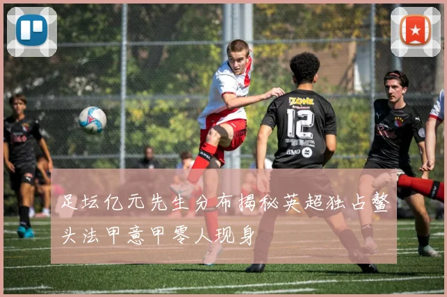 足坛亿元先生分布揭秘英超独占鳌头法甲意甲零人现身